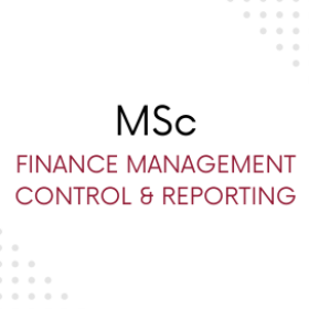 MSc Finance Management Control & Reporting